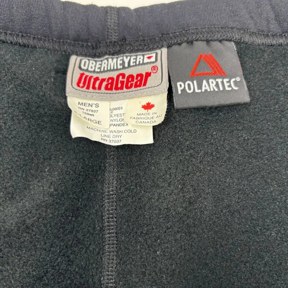 Obermeyer XL Black Ultragear Polartec Drawstring Bottom‎